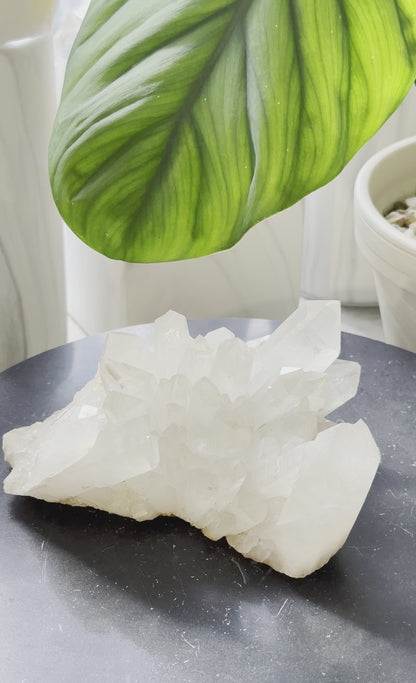 巴西白水晶簇 Brazil White Quartz Cluster