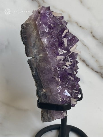 巴西紫晶簇 - ART OF GEM 