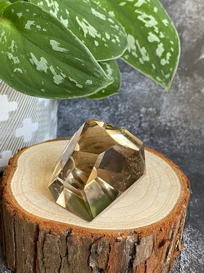茶晶 Freeform smoky quartz - ART OF GEM 