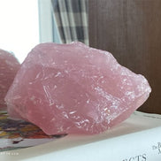 莫桑比亞星光粉晶原石 (L) - ART OF GEM 