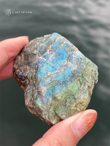 拉長石原石 Raw Labradorite