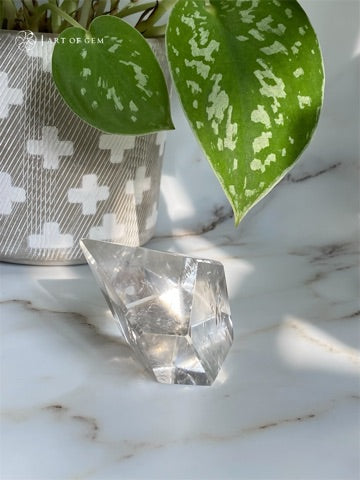 白水晶隨形 Freeform White Quartz - ART OF GEM 